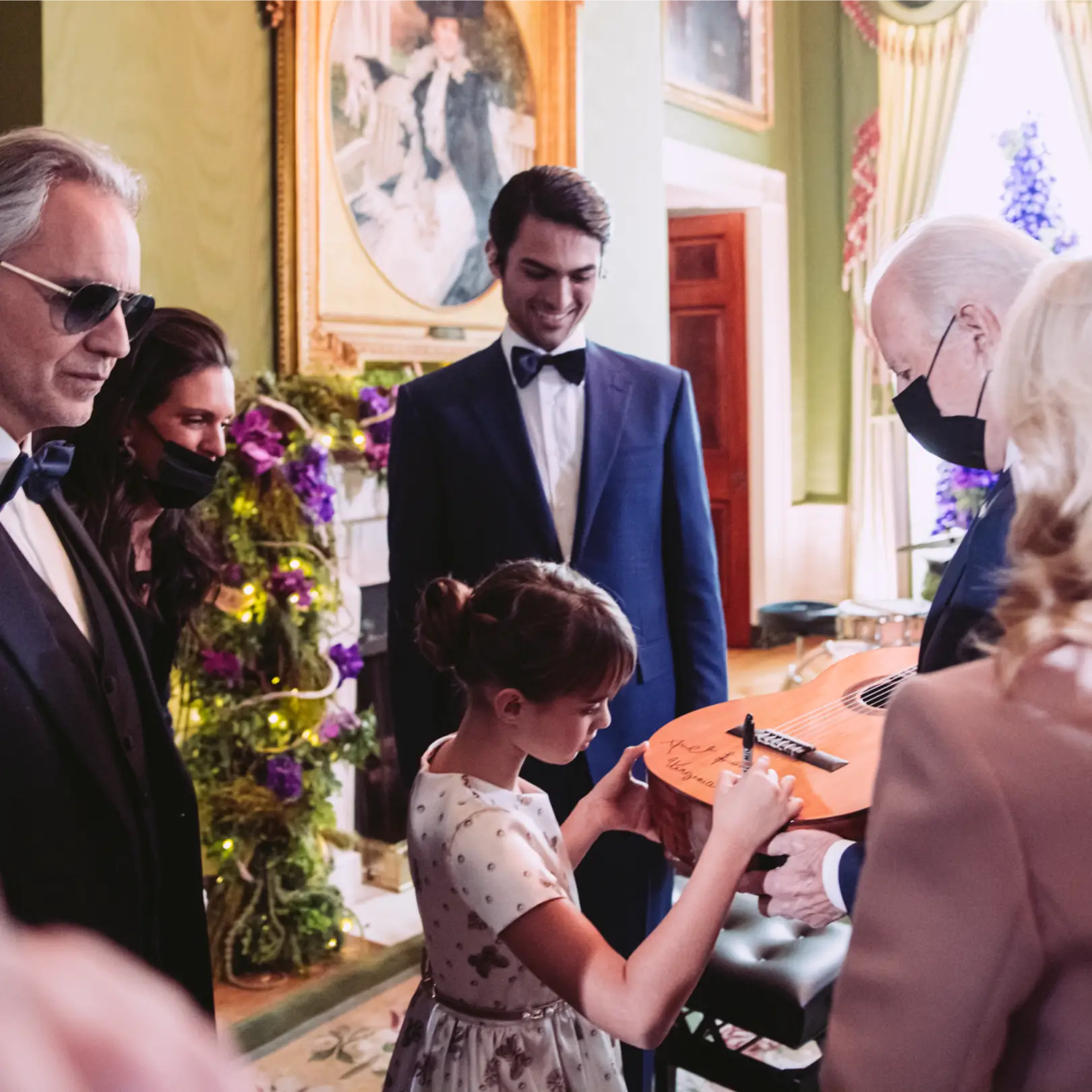 The Bocelli Family at the White House